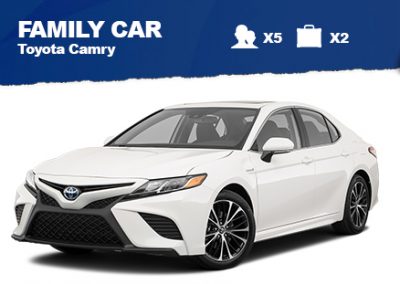 Family Car – from $60/day
